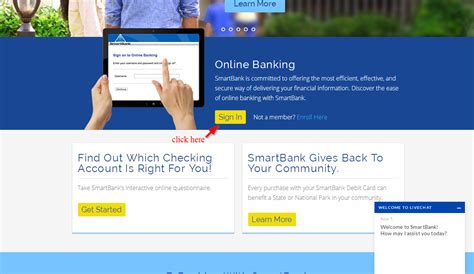 smartbank online banking sign in